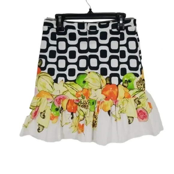 {ISOLDA} Rio Tropical Fruit Print Skirt - Picture 3 of 12